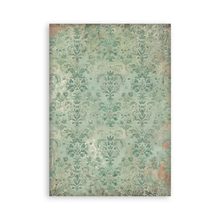 Papier washi A5 Gardens Of Time 8 arkuszy SBW32 Stamperia