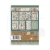 Papier washi A5 Gardens Of Time 8 arkuszy SBW32 Stamperia