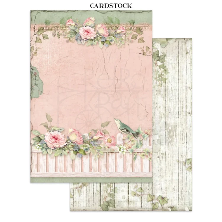 Junk Journal A4 House Of Roses SBJK19 Stamperia