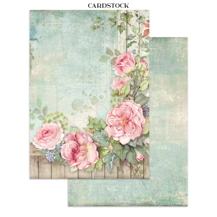 Junk Journal A4 House Of Roses SBJK19 Stamperia