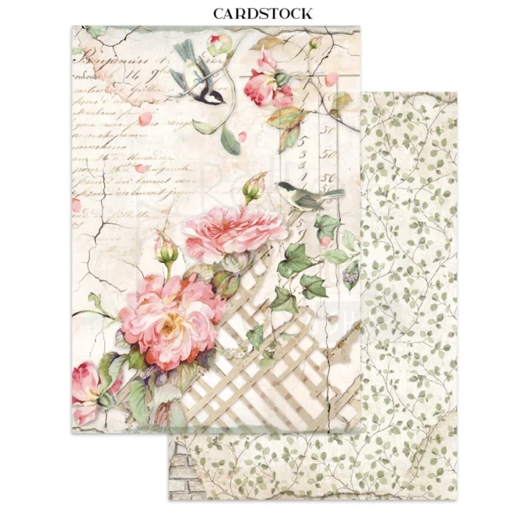 Junk Journal A4 House Of Roses SBJK19 Stamperia