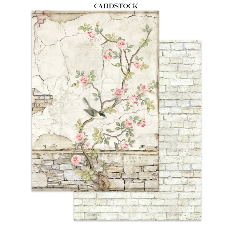 Junk Journal A4 House Of Roses SBJK19 Stamperia