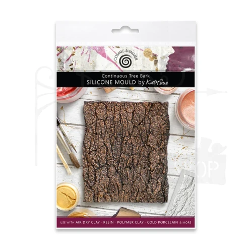 Foremka silikonowa Continuous Tree Bark by Katy Sue DM0048-CS Cosmic Shimer