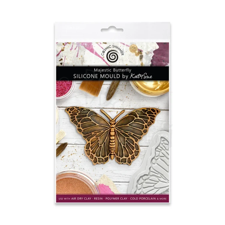 Foremka silikonowa Majestic Butterfly by Katy Sue CE0147-CS Cosmic Shimer