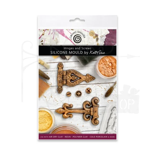 Foremka silikonowa Hinges and Screws by Katy Sue CE0082-CS Cosmic Shimer