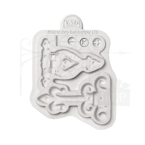 Foremka silikonowa Hinges and Screws by Katy Sue CE0082-CS Cosmic Shimer