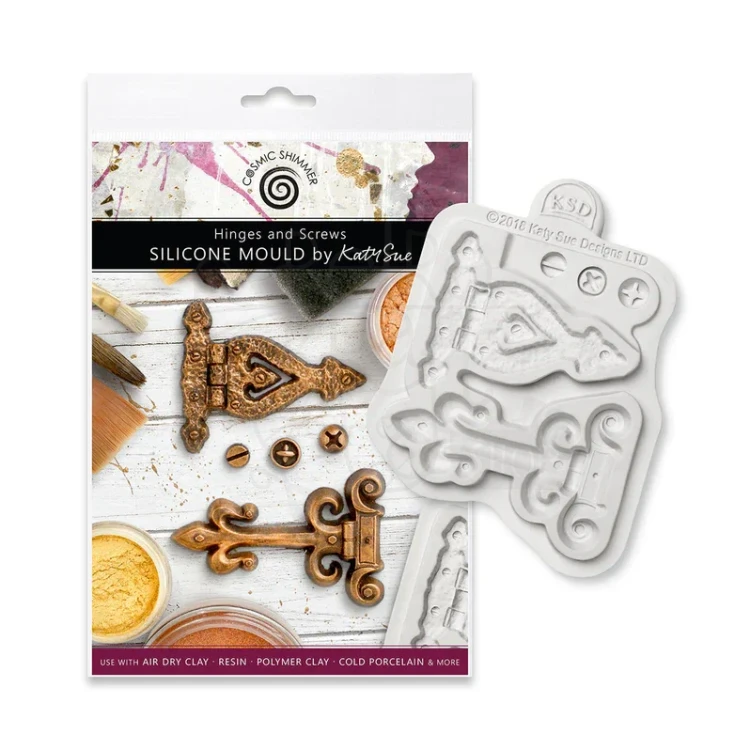 Foremka silikonowa Hinges and Screws by Katy Sue CE0082-CS Cosmic Shimer