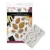 Foremka silikonowa Rose Leaves by Katy Sue CE0050-CS Cosmic Shimer