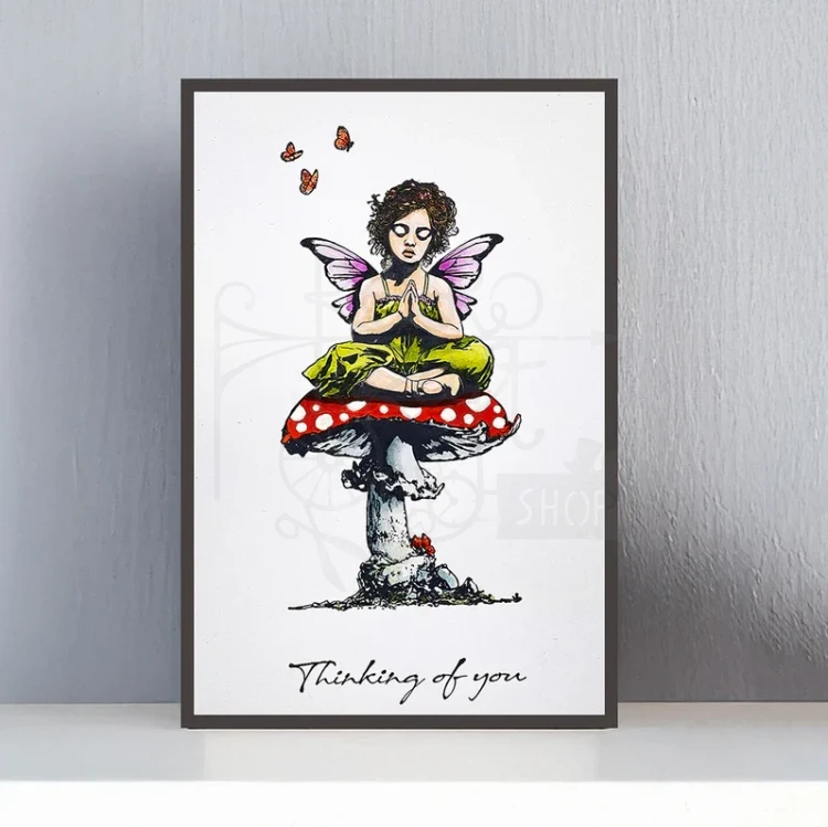 Stempel gumowy kauczukowy Thinking of You by Andy Skinner 07-0082-AS Cosmic Shimer