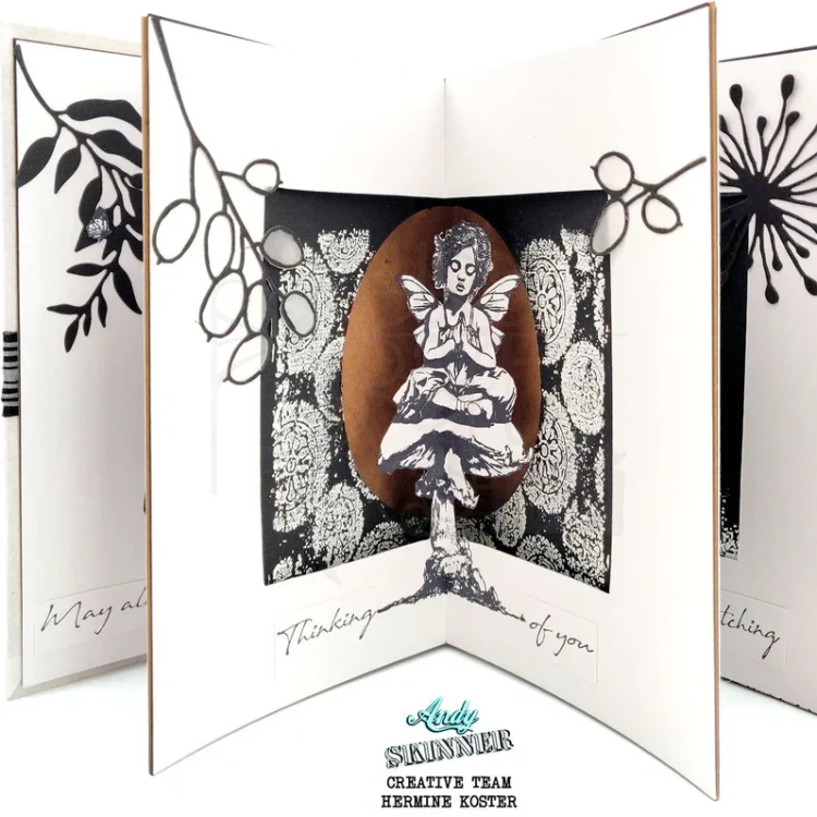 Stempel gumowy kauczukowy Thinking of You by Andy Skinner 07-0082-AS Cosmic Shimer