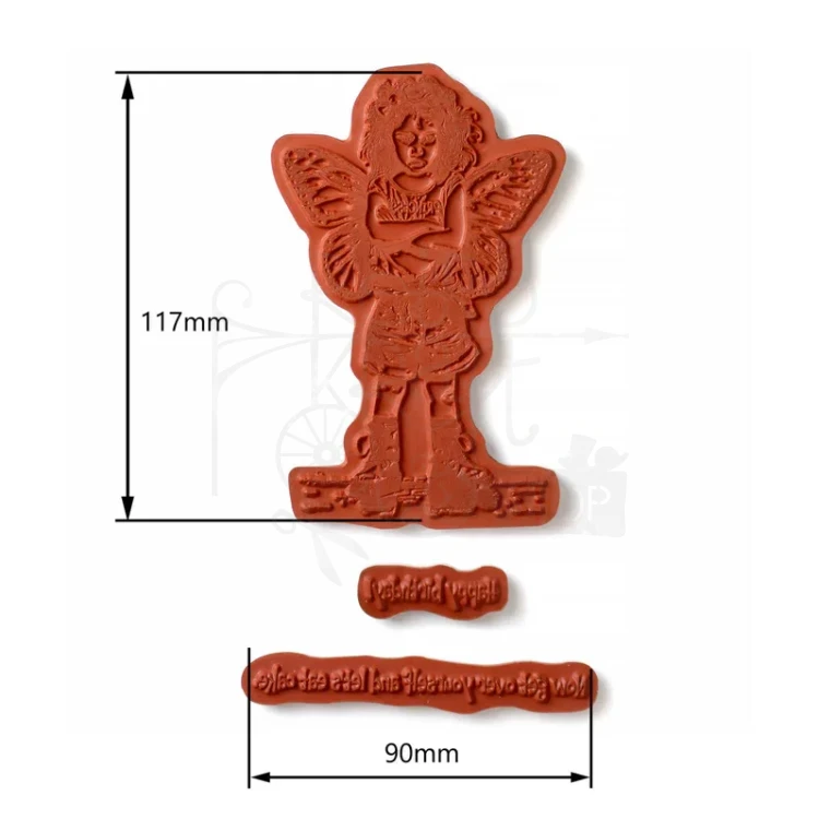 Stempel gumowy kauczukowy Princess Attitude by Andy Skinner 07-0077-AS Cosmic Shimer