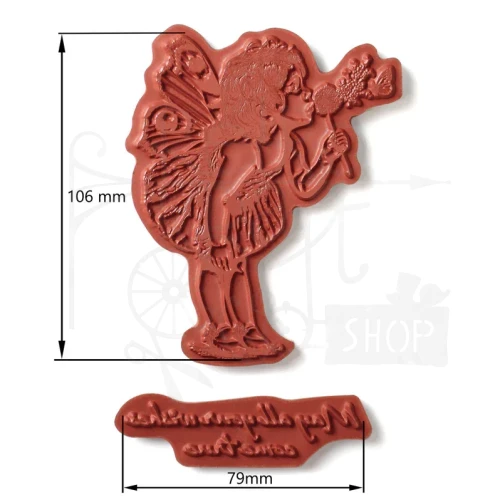 Stempel gumowy kauczukowy Make a Wish by Andy Skinner 07-0080-AS Cosmic Shimer