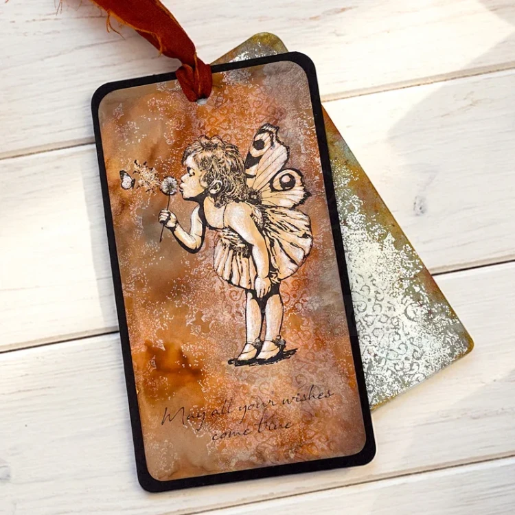 Stempel gumowy kauczukowy Make a Wish by Andy Skinner 07-0080-AS Cosmic Shimer