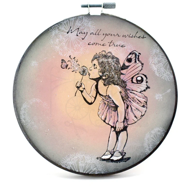 Stempel gumowy kauczukowy Make a Wish by Andy Skinner 07-0080-AS Cosmic Shimer