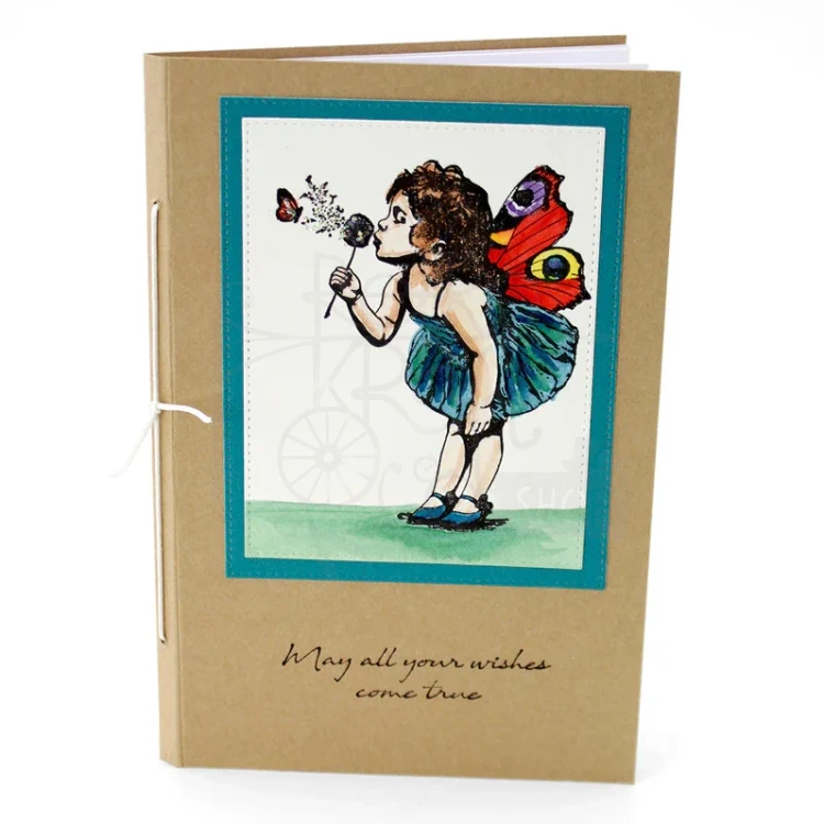 Stempel gumowy kauczukowy Make a Wish by Andy Skinner 07-0080-AS Cosmic Shimer