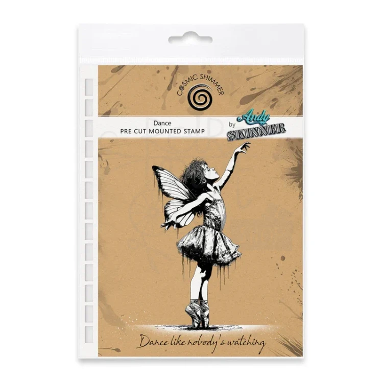 Stempel gumowy kauczukowy Dance by Andy Skinner 07-0078-AS Cosmic Shimer