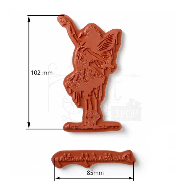 Stempel gumowy kauczukowy Dance by Andy Skinner 07-0078-AS Cosmic Shimer