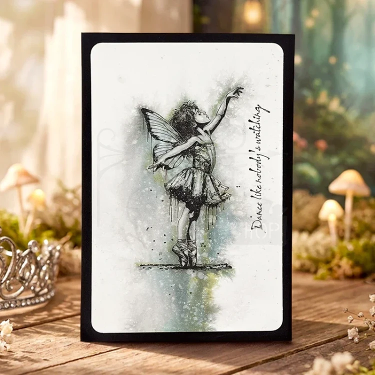 Stempel gumowy kauczukowy Dance by Andy Skinner 07-0078-AS Cosmic Shimer