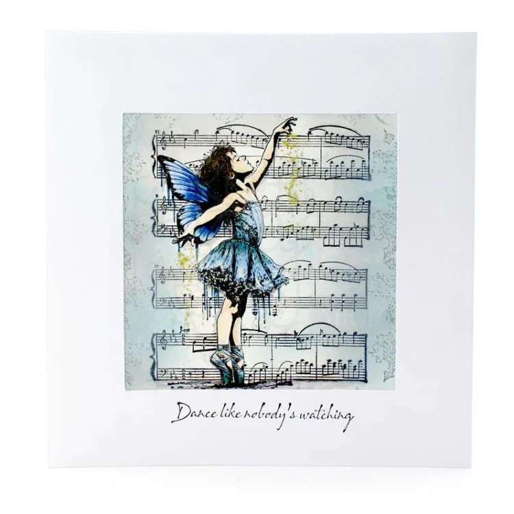 Stempel gumowy kauczukowy Dance by Andy Skinner 07-0078-AS Cosmic Shimer