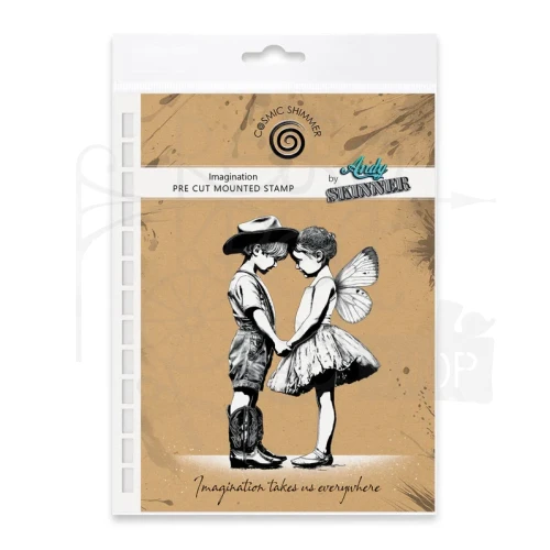Stempel gumowy kauczukowy Imagination by Andy Skinner 07-0079-AS Cosmic Shimer