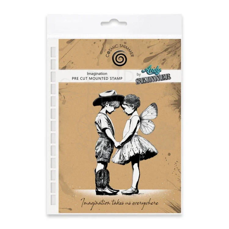 Stempel gumowy kauczukowy Imagination by Andy Skinner 07-0079-AS Cosmic Shimer