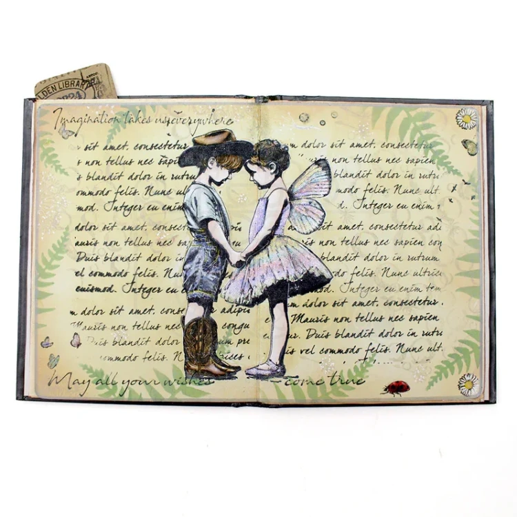 Stempel gumowy kauczukowy Imagination by Andy Skinner 07-0079-AS Cosmic Shimer