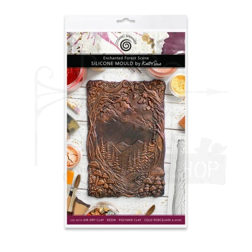 Foremka silikonowa Enchanted Forest Scene by Katy Sue CE0154-CS Cosmic Shimer