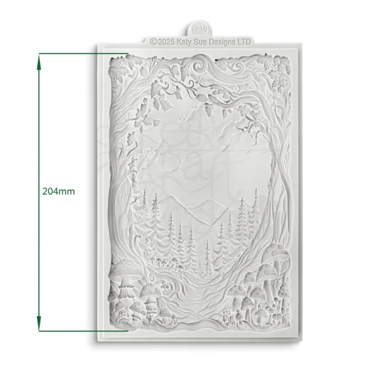 Foremka silikonowa Enchanted Forest Scene by Katy Sue CE0154-CS Cosmic Shimer