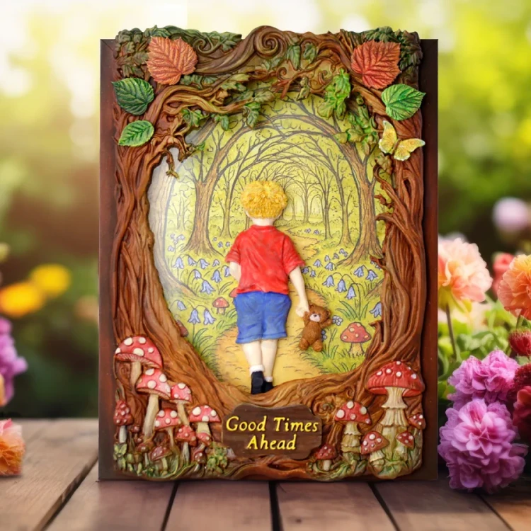 Foremka silikonowa Enchanted Forest Scene by Katy Sue CE0154-CS Cosmic Shimer
