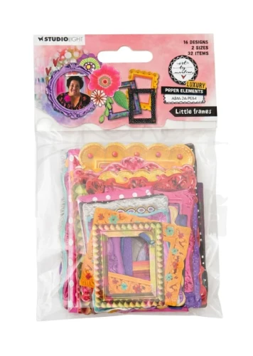 Ozdoby papierowe ramki Luxury Paper Elements - Little Frames Art by Marlene ABM-26-PE54 Studio Light