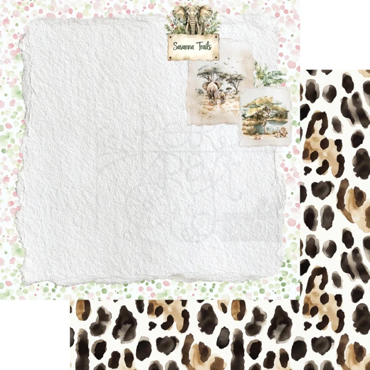 Zestaw papierów do scrapbookingu 30x30 Wild adventures - AA-WA-07 Alchemy of Art