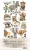 Zestaw papierów 15x30 dodatki do samodzielnego wycięcia Wild adventures - AA-WA-10 Alchemy of Art