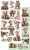 Zestaw papierów 15x30 dodatki do samodzielnego wycięcia Wild adventures - AA-WA-10 Alchemy of Art