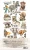 Zestaw papierów 15x30 dodatki do samodzielnego wycięcia Wild adventures - AA-WA-10 Alchemy of Art