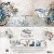 Zestaw papierów do scrapbookingu 30x30 Ocean blue - AA-OB-07 Alchemy of Art