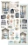 Zestaw papierów 15x30 dodatki do samodzielnego wycięcia Ocean blue - AA-OB-10 Alchemy of Art