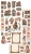 Zestaw papierów 15x30 dodatki do samodzielnego wycięcia Lovely Autumn - AA-LA-10 Alchemy of Art