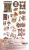 Zestaw papierów 15x30 dodatki do samodzielnego wycięcia Lovely Autumn - AA-LA-10 Alchemy of Art