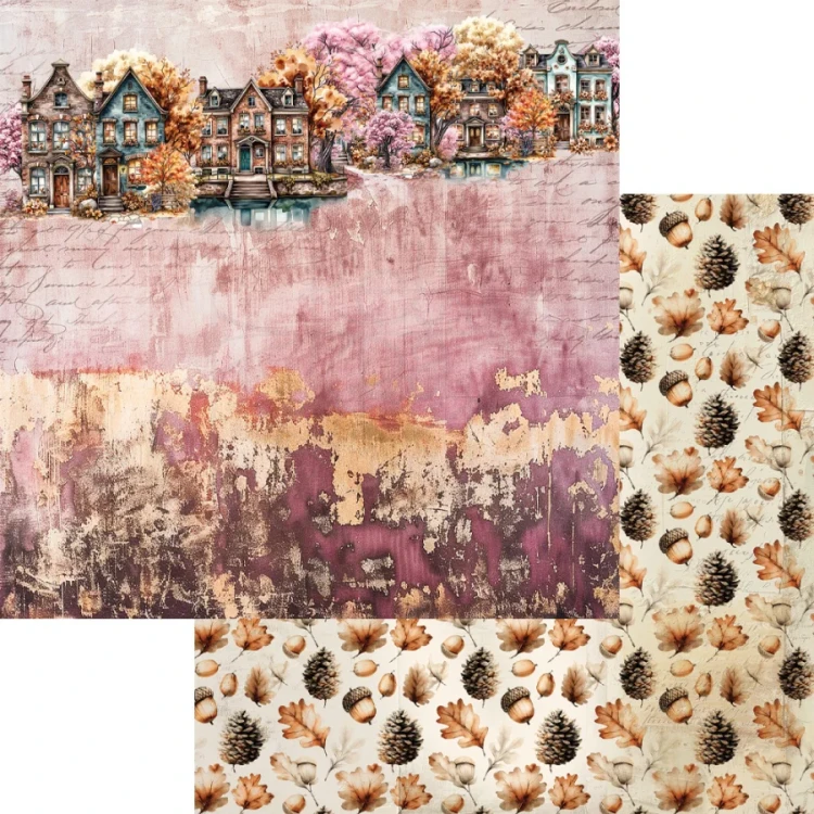 Zestaw papierów do scrapbookingu 20x20 Lovely Autumn - AA-LA-08 Alchemy of Art