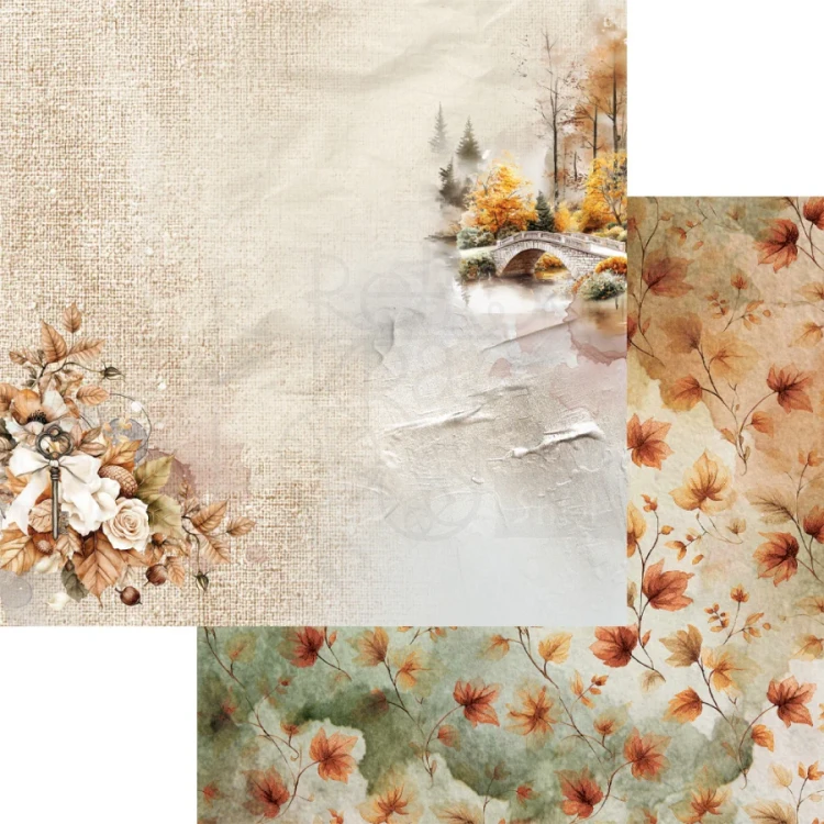Zestaw papierów do scrapbookingu 20x20 Lovely Autumn - AA-LA-08 Alchemy of Art