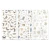Rub-on transfer 15x30 Faded Memory Lane Blendable 3 arkusze FML-35667 49 and Market