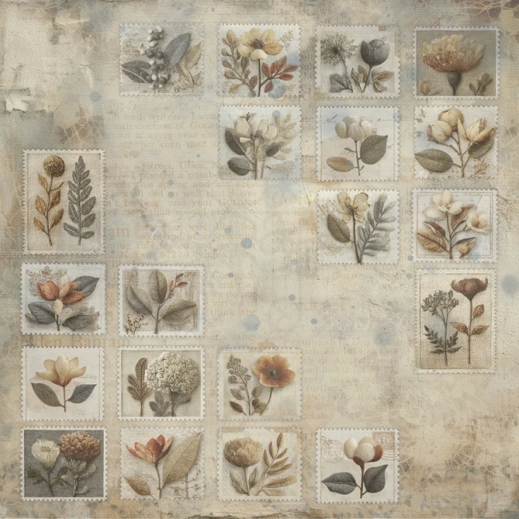 Zestaw papierów do scrapbookingu 30x30 Faded Memory Lane 8 arkuszy FML-35506 49 and Market