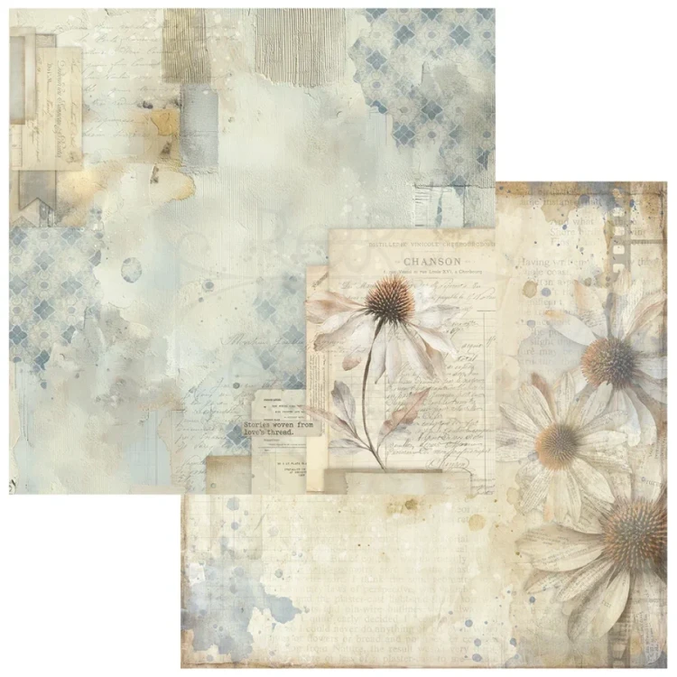 Zestaw papierów do scrapbookingu 30x30 Faded Memory Lane 8 arkuszy FML-35506 49 and Market