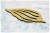 Tekturka Muszelka 2 MDF Tropical Adventure SnipArt