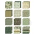 Zestaw papierów do scrapbookingu 20x20 Palette Collection: Green 12 arkuszy TH94474 Tim Holtz