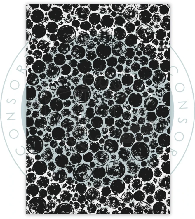 Stempel akrylowy Tekstura - bąbelki CCESTMP011 Craft Consortium