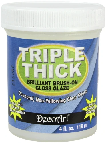 Lakier połysk w żelu Americana Triple Thick Gloss Glaze 118ml TG01-10 DecoArt