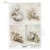 Papier ryżowy do decoupage A4 Vintage zabawki R2846 ITD Collection