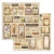 Zestaw papierów do scrapbookingu 20x20 All Around SBBS143 Stamperia
