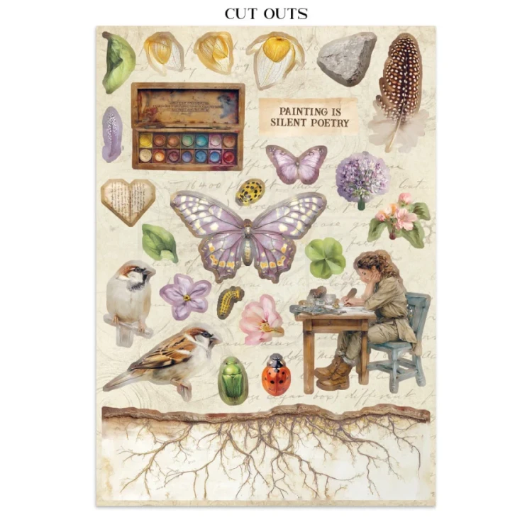 Junk Journal A4 All Around SBJK20 Stamperia